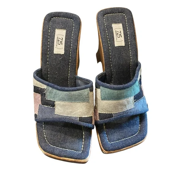 VINTAGE Retro Platform Sandals - Picture 2 of 9